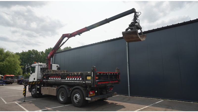 MAN TGM 26.290 TIPPER WITH HMF 1643 Z2 CRANE - Xe cẩu tự hành: hình 3 MAN TGM 26.290 TIPPER WITH HMF 1643 Z2 CRANE - Xe cẩu tự hành: hình 3