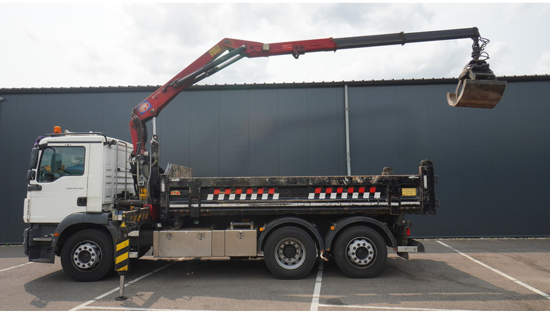 MAN TGM 26.290 TIPPER WITH HMF 1643 Z2 CRANE - Xe cẩu tự hành: hình 1 MAN TGM 26.290 TIPPER WITH HMF 1643 Z2 CRANE - Xe cẩu tự hành: hình 1