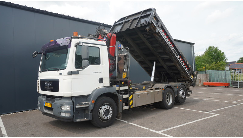 MAN TGM 26.290 TIPPER WITH HMF 1643 Z2 CRANE - Xe cẩu tự hành: hình 5 MAN TGM 26.290 TIPPER WITH HMF 1643 Z2 CRANE - Xe cẩu tự hành: hình 5