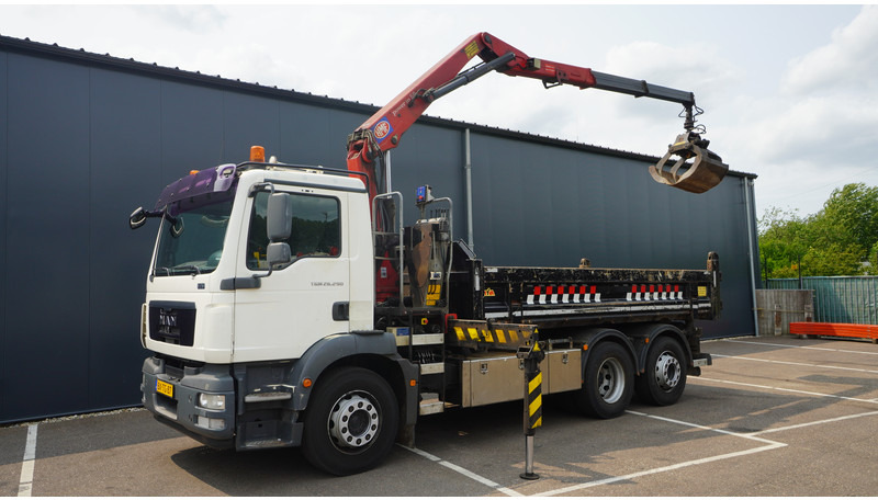 MAN TGM 26.290 TIPPER WITH HMF 1643 Z2 CRANE - Xe cẩu tự hành: hình 2 MAN TGM 26.290 TIPPER WITH HMF 1643 Z2 CRANE - Xe cẩu tự hành: hình 2