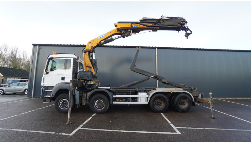 MAN TGS 35.400 8X4 HOOKARM SYSTEM WITH EFFER 305/11/6S - Xe cẩu tự hành: hình 1 MAN TGS 35.400 8X4 HOOKARM SYSTEM WITH EFFER 305/11/6S - Xe cẩu tự hành: hình 1
