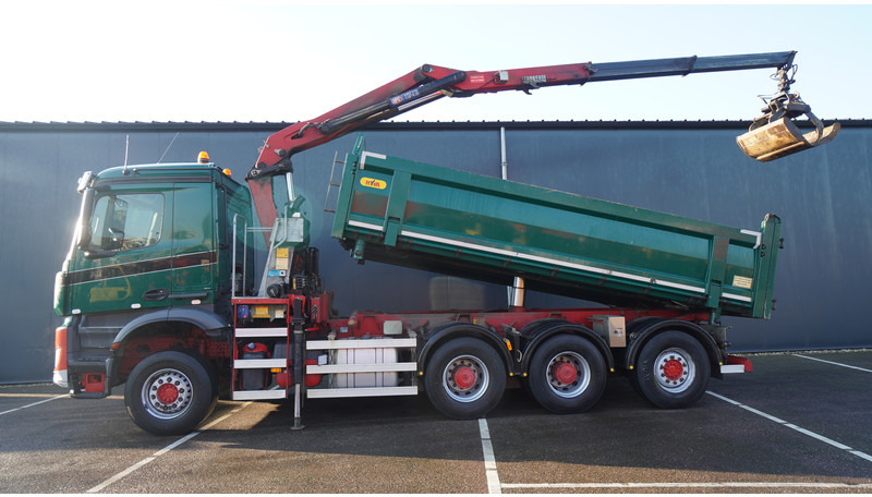 Mercedes-Benz AROCS 3542 8X4 2 SIDE TIPPER WITH HMF Z 1943 CRANE 407.000KM - Xe cẩu tự hành: hình 1 Mercedes-Benz AROCS 3542 8X4 2 SIDE TIPPER WITH HMF Z 1943 CRANE 407.000KM - Xe cẩu tự hành: hình 1