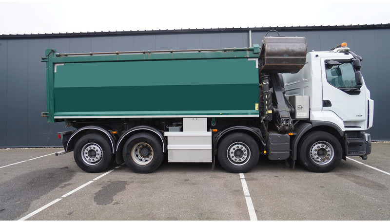 Renault PREMIUM 380 DXI 8X2/6 2 SIDE TIPPER WITH PLFINGER Q 170 Z CRANE.278.200KM - Xe cẩu tự hành: hình 5 Renault PREMIUM 380 DXI 8X2/6 2 SIDE TIPPER WITH PLFINGER Q 170 Z CRANE.278.200KM - Xe cẩu tự hành: hình 5
