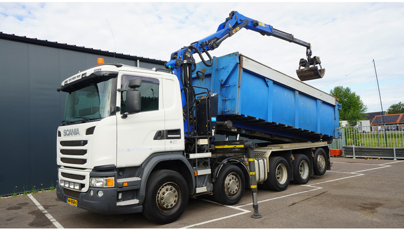 Scania G 490 10X4 CABLE SYSTEM TRUCK WITH PALFINGER Q180Z95TR CRANE - Xe cẩu tự hành: hình 2 Scania G 490 10X4 CABLE SYSTEM TRUCK WITH PALFINGER Q180Z95TR CRANE - Xe cẩu tự hành: hình 2