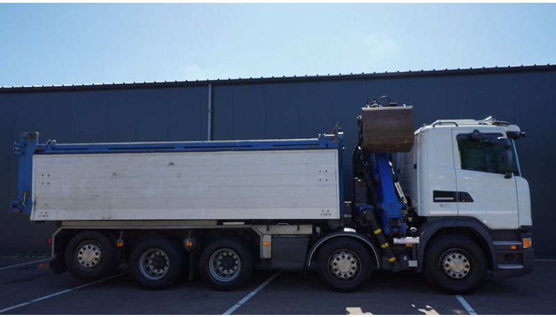 Scania G 490 10X4 CABLE SYSTEM TRUCK WITH PALFINGER Q180Z95TR CRANE - Xe cẩu tự hành: hình 4 Scania G 490 10X4 CABLE SYSTEM TRUCK WITH PALFINGER Q180Z95TR CRANE - Xe cẩu tự hành: hình 4