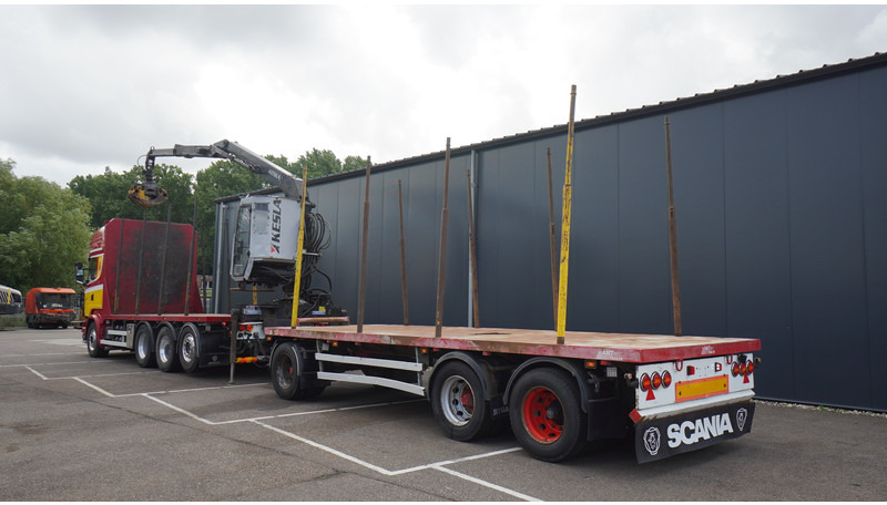 Scania R 580 V8 8X4 LOGTRANSPORT COMBI WITH MTDK YEAR 2012 TRAILER KESLA 46 CRANE - Xe chở gỗ, Xe cẩu tự hành: hình 5 Scania R 580 V8 8X4 LOGTRANSPORT COMBI WITH MTDK YEAR 2012 TRAILER KESLA 46 CRANE - Xe chở gỗ, Xe cẩu tự hành: hình 5