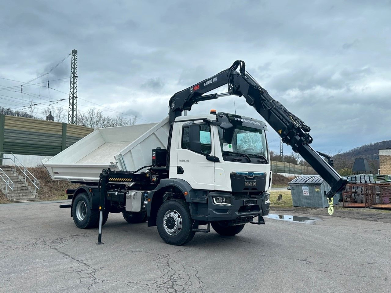 MAN TGM 18.320 4x4 Euro6e Hiab X-HiDuo 138DS-3 - Xe ben, Xe cẩu tự hành: hình 5 MAN TGM 18.320 4x4 Euro6e Hiab X-HiDuo 138DS-3 - Xe ben, Xe cẩu tự hành: hình 5