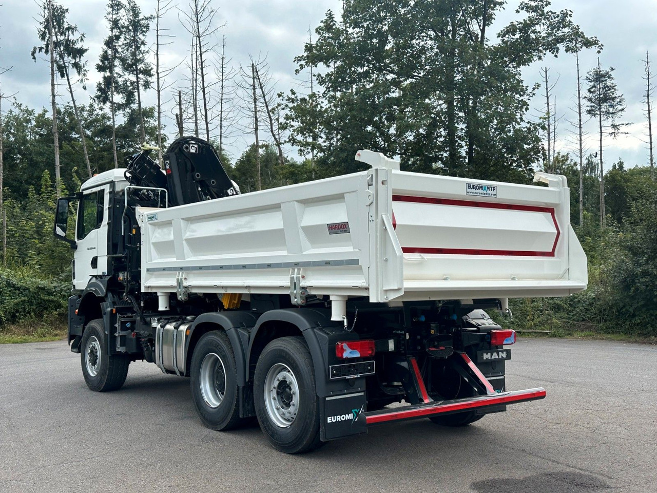 MAN TGS 28.440 6x4-4/3-Seiten- Kipper / Hiab 138-3 - Xe ben, Xe cẩu tự hành: hình 4 MAN TGS 28.440 6x4-4/3-Seiten- Kipper / Hiab 138-3 - Xe ben, Xe cẩu tự hành: hình 4