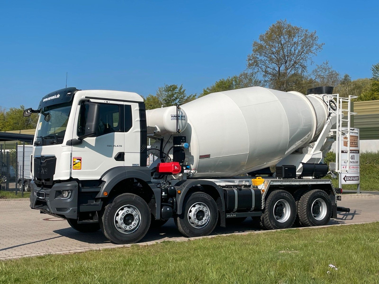MAN TGS 35.470 8x4 EuromixMTP EM 10 L 10xVORHANDEN - Xe trộn bê tông: hình 2 MAN TGS 35.470 8x4 EuromixMTP EM 10 L 10xVORHANDEN - Xe trộn bê tông: hình 2