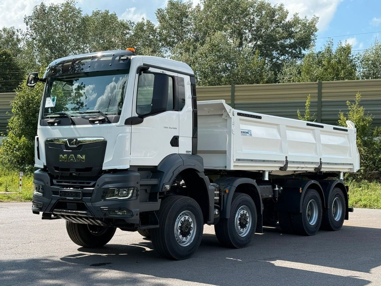 MAN TGS 35.480 8x8 EuromixMTP 3-Seiten-Kipper - Xe ben: hình 2 MAN TGS 35.480 8x8 EuromixMTP 3-Seiten-Kipper - Xe ben: hình 2
