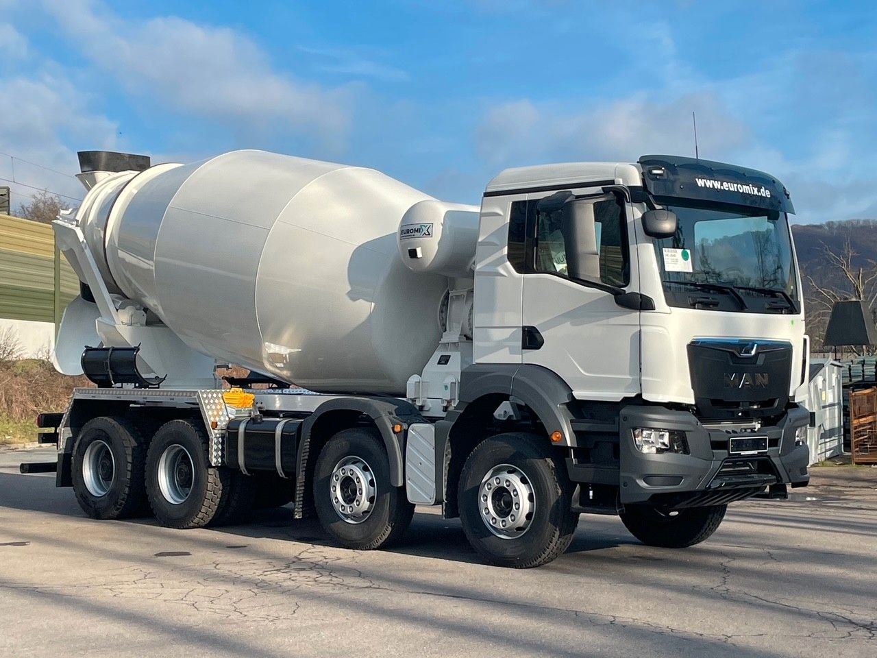 MAN TGS 41.400 8x4 / EuromixMTP EM 10m³ R/ EURO 5 - Xe trộn bê tông: hình 1 MAN TGS 41.400 8x4 / EuromixMTP EM 10m³ R/ EURO 5 - Xe trộn bê tông: hình 1