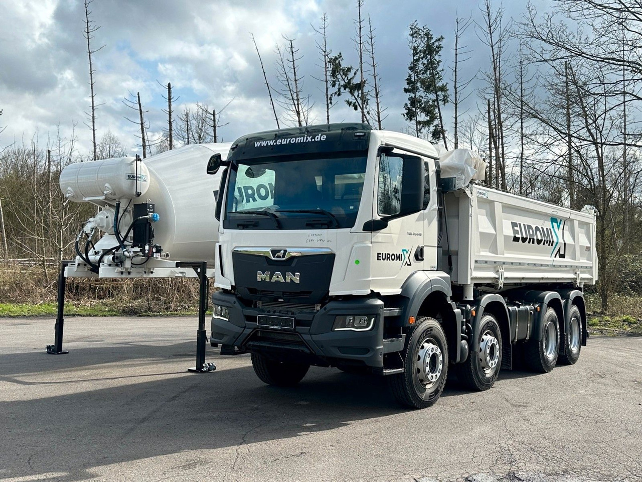 MAN TGS 41.440 8x4 WECHSELSYSTEM KIPPER+MISCHER - Xe trộn bê tông: hình 2 MAN TGS 41.440 8x4 WECHSELSYSTEM KIPPER+MISCHER - Xe trộn bê tông: hình 2