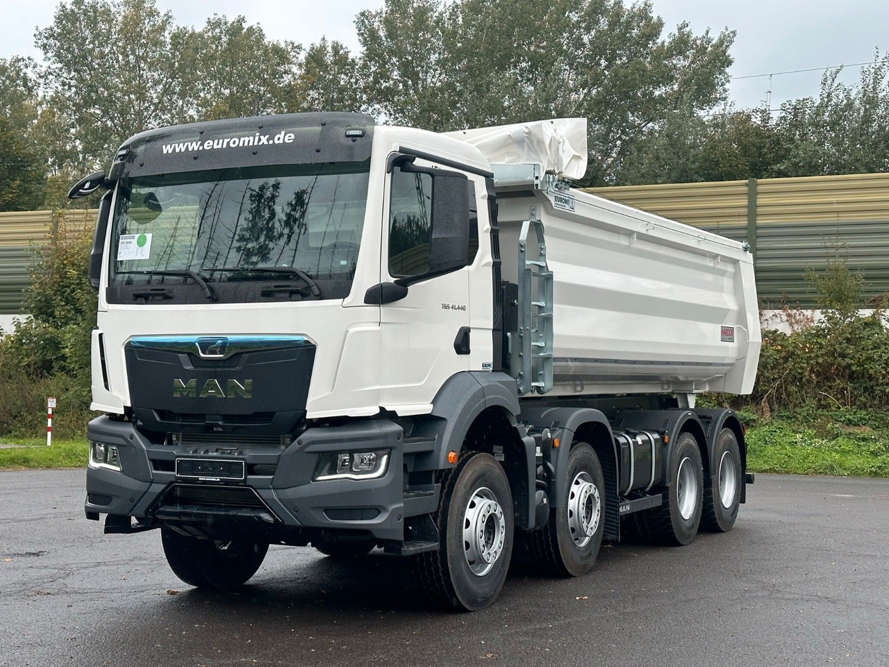 MAN TGS 41.440 BB 8X4 Euromix Mulden Kipper HARDOX - Xe ben: hình 2 MAN TGS 41.440 BB 8X4 Euromix Mulden Kipper HARDOX - Xe ben: hình 2