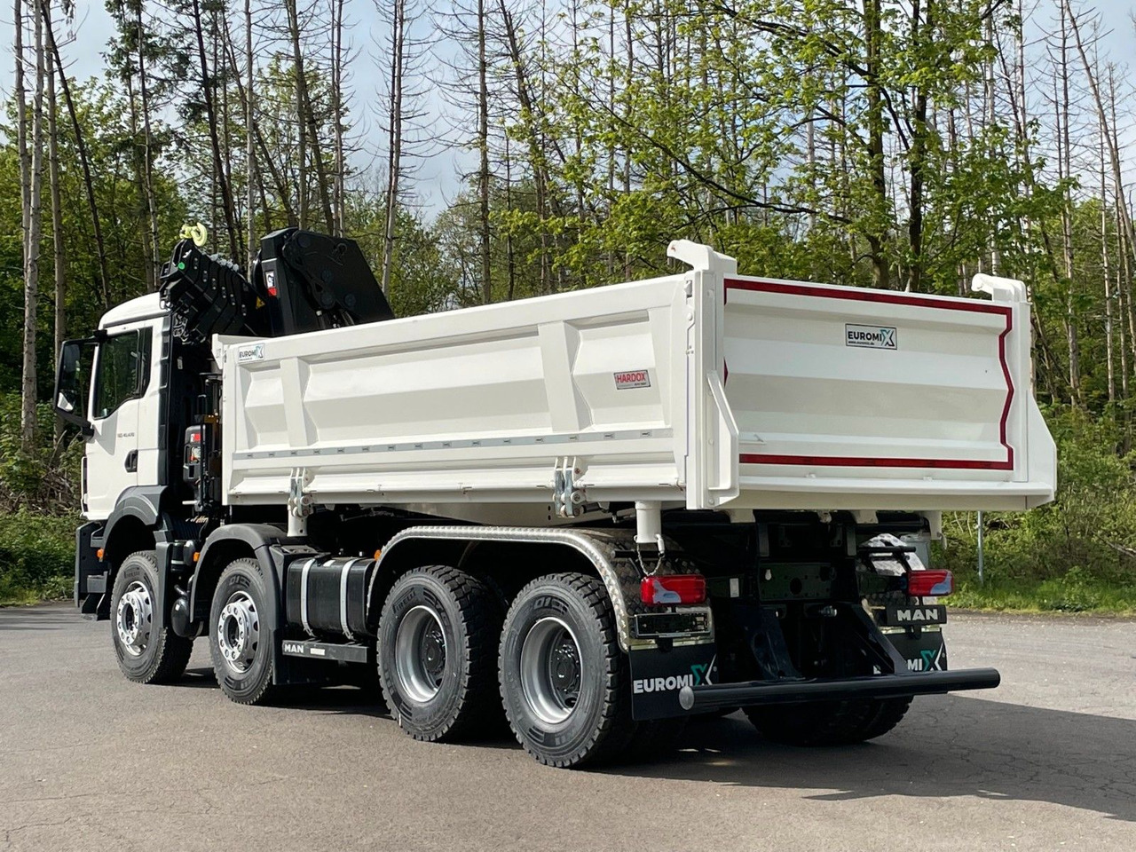 MAN TGS 41.480 8x4/Euro6e Euromix Kipper Hiab 228-6 - Xe ben, Xe cẩu tự hành: hình 5 MAN TGS 41.480 8x4/Euro6e Euromix Kipper Hiab 228-6 - Xe ben, Xe cẩu tự hành: hình 5