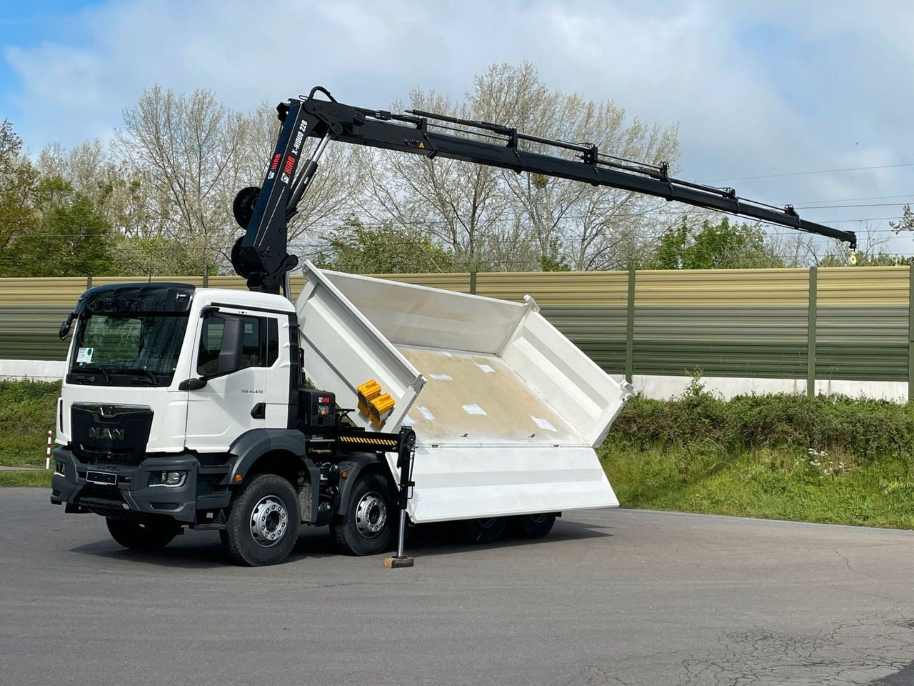 MAN TGS 41.480 8x4/Euro6e Euromix Kipper Hiab 228-6 - Xe ben, Xe cẩu tự hành: hình 1 MAN TGS 41.480 8x4/Euro6e Euromix Kipper Hiab 228-6 - Xe ben, Xe cẩu tự hành: hình 1