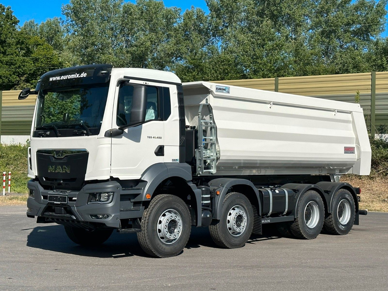 MAN TGS 41.480 BB 8X4 Euromix Mulden Kipper HARDOX - Xe ben: hình 3 MAN TGS 41.480 BB 8X4 Euromix Mulden Kipper HARDOX - Xe ben: hình 3