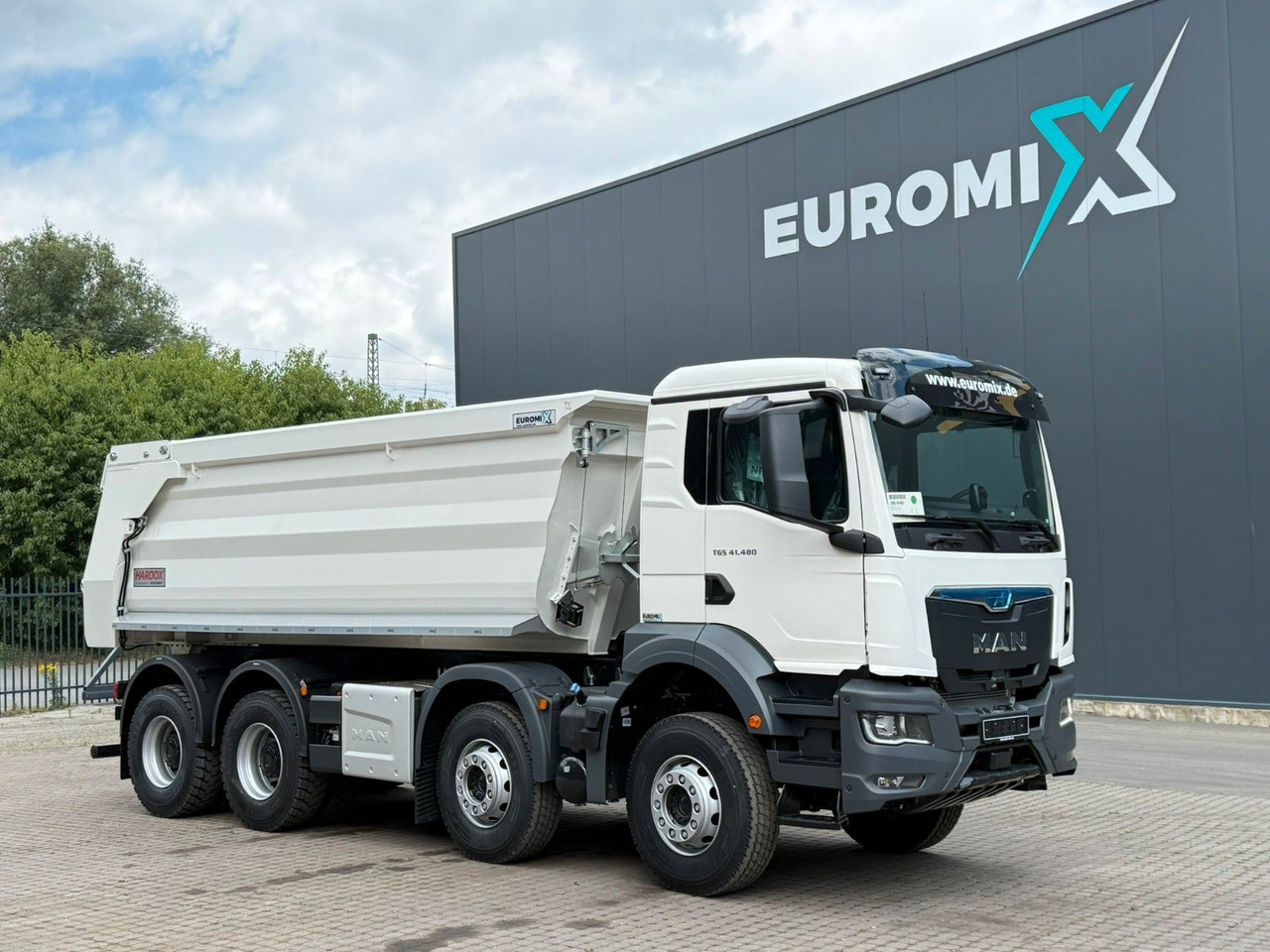 MAN TGS 41.480 BB 8X4 Euromix Mulden Kipper HARDOX - Xe ben: hình 2 MAN TGS 41.480 BB 8X4 Euromix Mulden Kipper HARDOX - Xe ben: hình 2