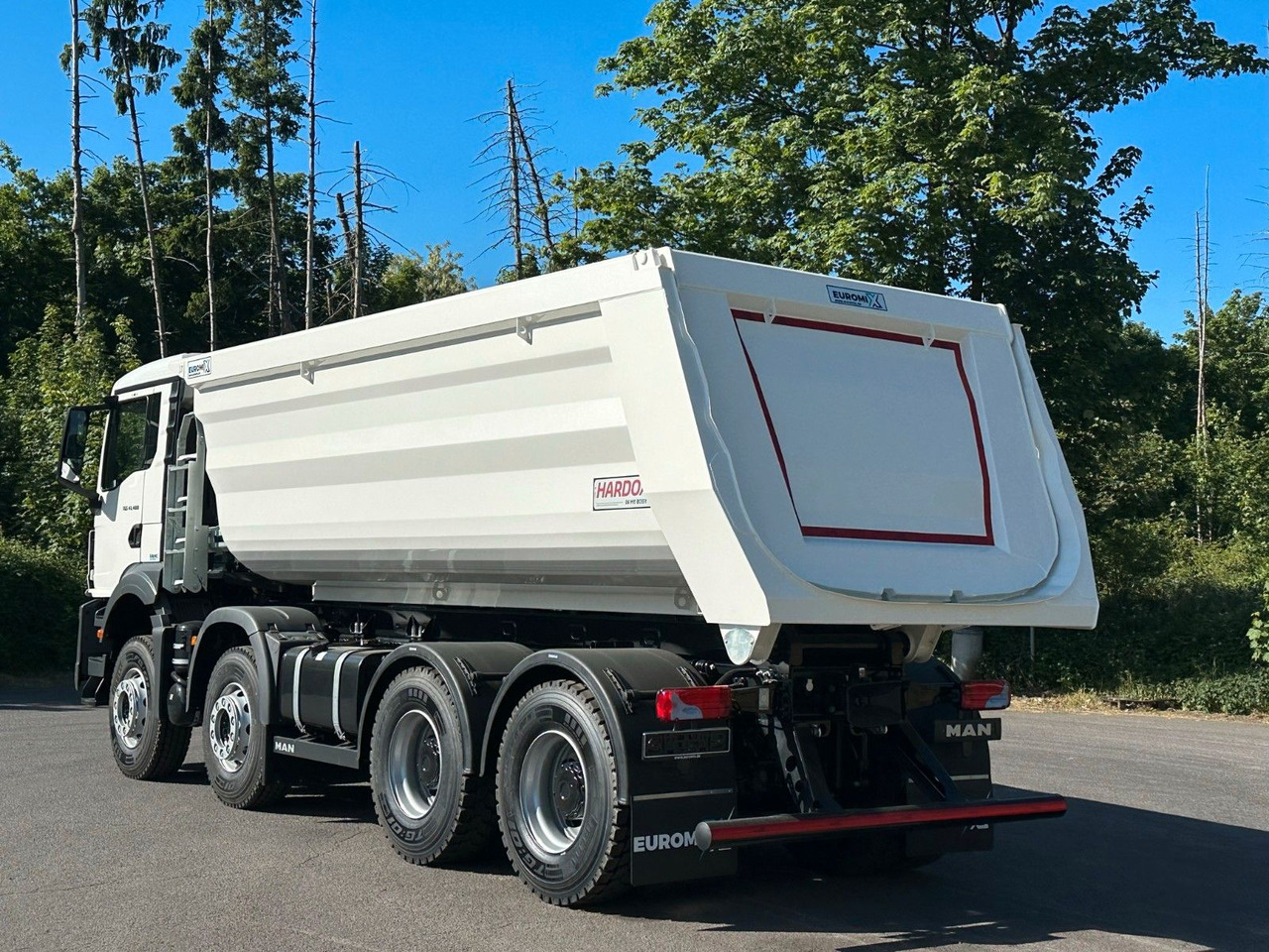 MAN TGS 41.480 BB 8X4 Euromix Mulden Kipper HARDOX - Xe ben: hình 5 MAN TGS 41.480 BB 8X4 Euromix Mulden Kipper HARDOX - Xe ben: hình 5