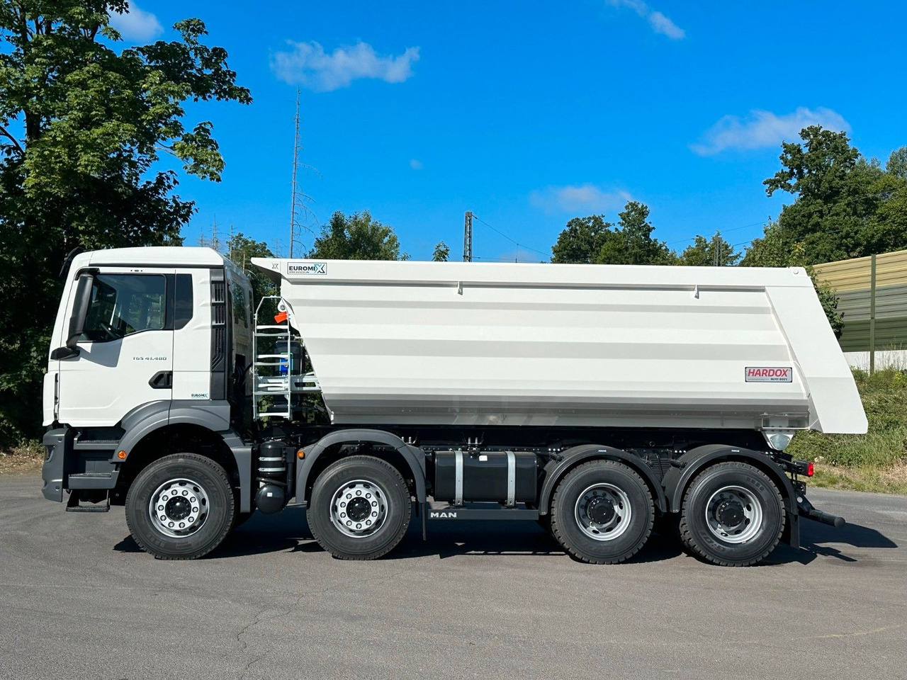 MAN TGS 41.480 BB 8X4 Euromix Mulden Kipper HARDOX - Xe ben: hình 4 MAN TGS 41.480 BB 8X4 Euromix Mulden Kipper HARDOX - Xe ben: hình 4