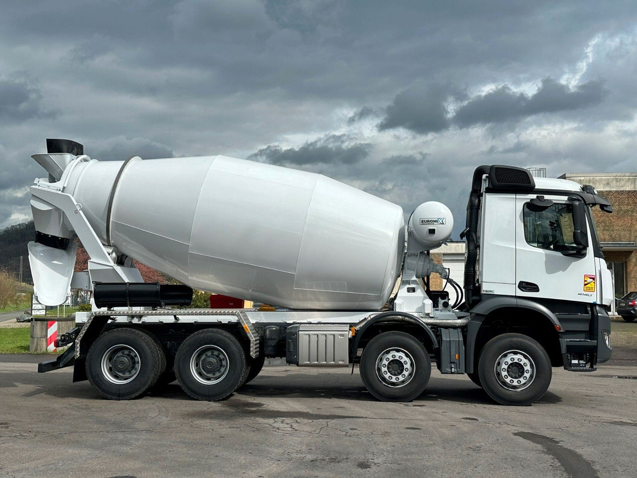 Xe trộn bê tông Mercedes-Benz 4145 8X4 EuromixMTP EM 10 Fahrmischer: hình 10