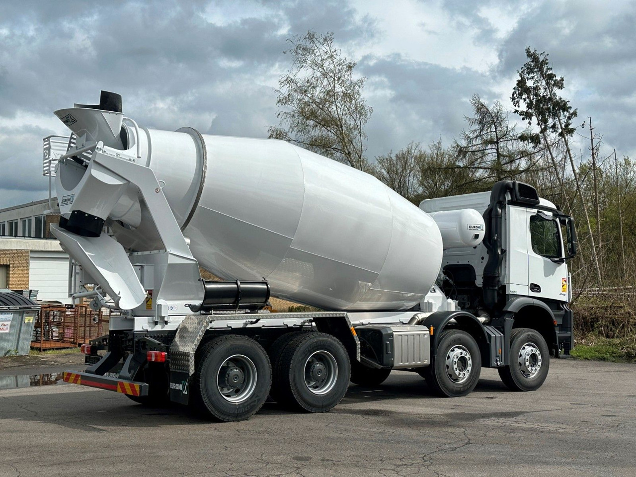 Xe trộn bê tông Mercedes-Benz 4145 8X4 EuromixMTP EM 10 Fahrmischer: hình 9