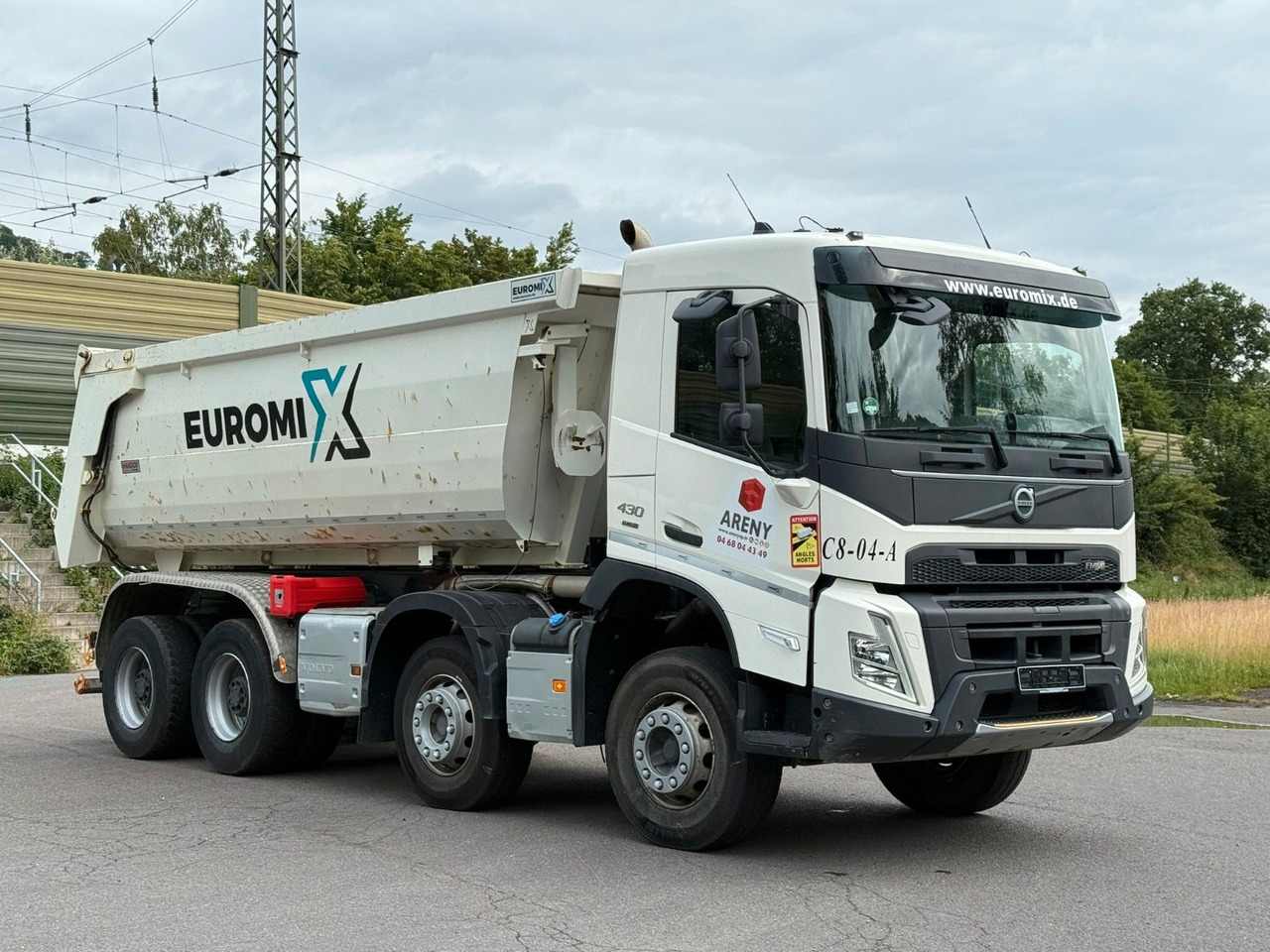 Cho thuê  Volvo FMX 430 8X4 EuromixMTP 16m³ Hydraulische Klappe Volvo FMX 430 8X4 EuromixMTP 16m³ Hydraulische Klappe: hình 7