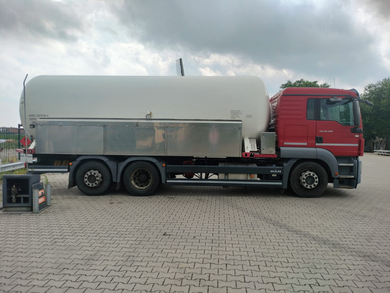 MAN TGS 26.400 6x2-4 LL 26900 Liter Gas tank truck ID 2.168 Rootselaar, flowmeter, pump - Xe bồn: hình 3 MAN TGS 26.400 6x2-4 LL 26900 Liter Gas tank truck ID 2.168 Rootselaar, flowmeter, pump - Xe bồn: hình 3