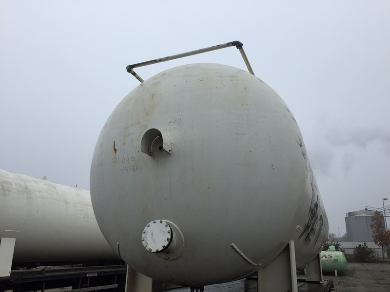 Visser 50.000 Liter Stationary gastank Gas, Gaz, LPG, GPL, Propane, Butane tank aboveground Pressure: 15,6 bar • Working temperature: -20/+40°C •conditions on request ID 1.154 - Bình nhiên liệu cho Xe tải: hình 1 Visser 50.000 Liter Stationary gastank Gas, Gaz, LPG, GPL, Propane, Butane tank aboveground Pressure: 15,6 bar • Working temperature: -20/+40°C •conditions on request ID 1.154 - Bình nhiên liệu cho Xe tải: hình 1
