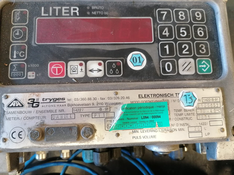 Used complete set Flowmeter set Alfons Haar type PT1 LPG , GPL - Hệ thống nhiên liệu cho Xe tải: hình 1 Used complete set Flowmeter set Alfons Haar type PT1 LPG , GPL - Hệ thống nhiên liệu cho Xe tải: hình 1