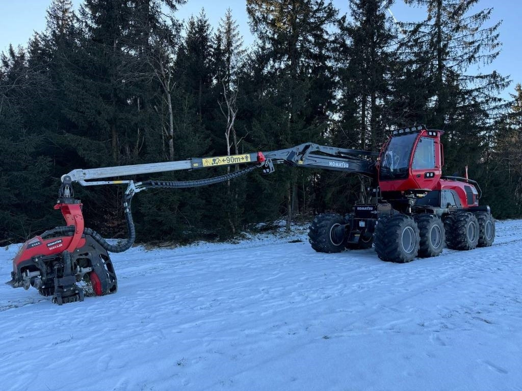 Máy thu hoạch rừng Komatsu 931 XC: hình 10