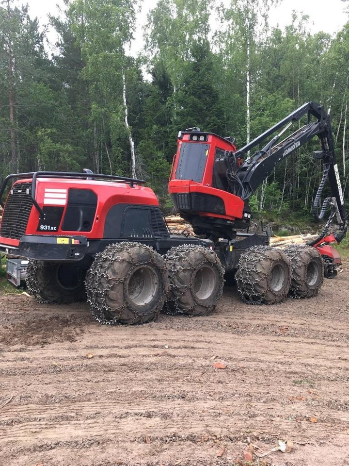 Komatsu 931 XC - Máy thu hoạch rừng: hình 2 Komatsu 931 XC - Máy thu hoạch rừng: hình 2