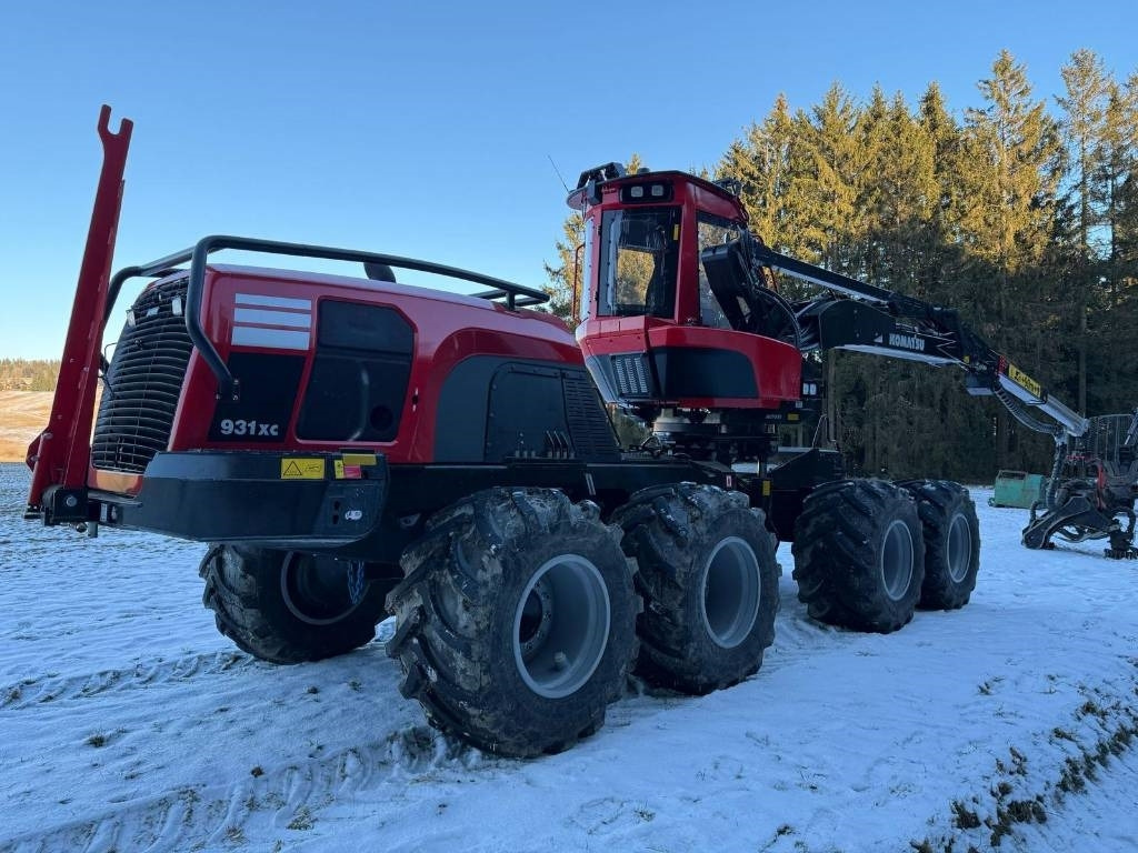 Komatsu 931 XC - Máy thu hoạch rừng: hình 4 Komatsu 931 XC - Máy thu hoạch rừng: hình 4