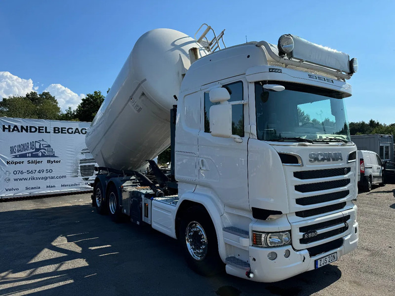 Scania R580 V8 6x2, Retarder, Compressor, Silo / Bulk, 2015 - Xe bồn: hình 1 Scania R580 V8 6x2, Retarder, Compressor, Silo / Bulk, 2015 - Xe bồn: hình 1