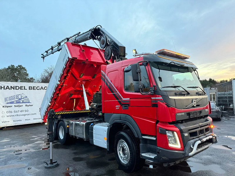 Volvo FMX 410 6x2*4, Tipper & Crane, 2015 - Xe ben, Xe cẩu tự hành: hình 1 Volvo FMX 410 6x2*4, Tipper & Crane, 2015 - Xe ben, Xe cẩu tự hành: hình 1
