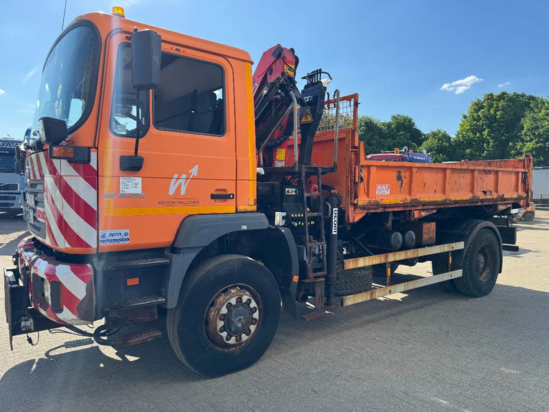 MAN ME 18.250 4X4 **BELGIAN TRUCK+PALFINGER PK8500** - Xe ben, Xe cẩu tự hành: hình 3 MAN ME 18.250 4X4 **BELGIAN TRUCK+PALFINGER PK8500** - Xe ben, Xe cẩu tự hành: hình 3