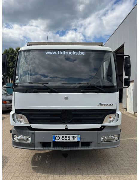 Mercedes-Benz Atego 1218 **FULL STEEL-SUSPENSION LAMES** - Xe tải thùng mui bạt: hình 2 Mercedes-Benz Atego 1218 **FULL STEEL-SUSPENSION LAMES** - Xe tải thùng mui bạt: hình 2