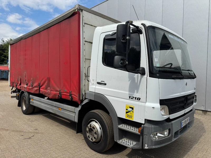 Mercedes-Benz Atego 1218 **FULL STEEL-SUSPENSION LAMES** - Xe tải thùng mui bạt: hình 3 Mercedes-Benz Atego 1218 **FULL STEEL-SUSPENSION LAMES** - Xe tải thùng mui bạt: hình 3