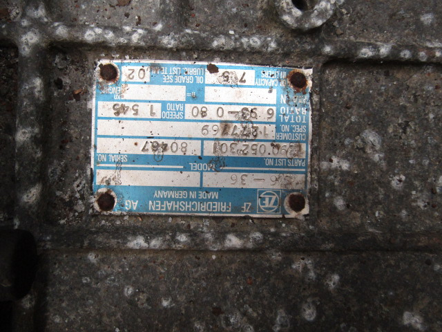 CUMMINS 6BT 315 160HP ENGINE & GEARBOX ZF S-6.36 6 SPEED GEARBOX (RUNS PERFECT) - Động cơ cho Xe tải: hình 1 CUMMINS 6BT 315 160HP ENGINE & GEARBOX ZF S-6.36 6 SPEED GEARBOX (RUNS PERFECT) - Động cơ cho Xe tải: hình 1