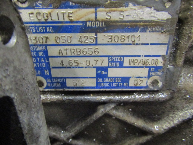 DAF LF 45 160 ZF ECOLITE S5.42 5 SPEED GEARBOX - Hộp số cho Xe tải: hình 2 DAF LF 45 160 ZF ECOLITE S5.42 5 SPEED GEARBOX - Hộp số cho Xe tải: hình 2