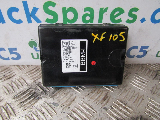 DAF XF 105 BBM-L ECU P/NO 1740941 - ECU cho Xe tải: hình 1 DAF XF 105 BBM-L ECU P/NO 1740941 - ECU cho Xe tải: hình 1