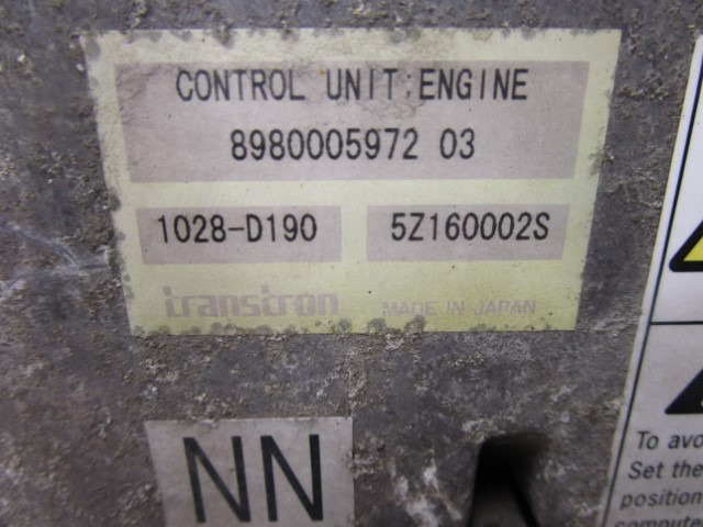 ISUZU NQR 5.2 ENGINE ECU 8980005972 03 - ECU cho Xe tải: hình 2 ISUZU NQR 5.2 ENGINE ECU 8980005972 03 - ECU cho Xe tải: hình 2