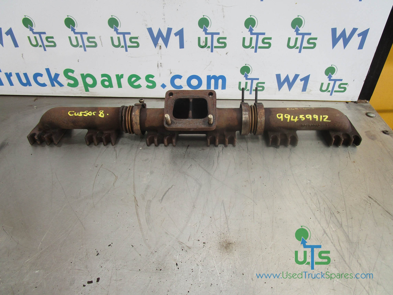 IVECO CURSOR 8 EXHAUST MANIFOLD P/NO 99459912 - Hệ thống xả cho Xe tải: hình 1 IVECO CURSOR 8 EXHAUST MANIFOLD P/NO 99459912 - Hệ thống xả cho Xe tải: hình 1