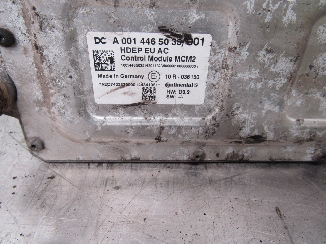 MERCEDES ACTROS MP4 OM471-6 ENGINE ECU P/NO A032 448 6235/001 - ECU cho Xe tải: hình 3 MERCEDES ACTROS MP4 OM471-6 ENGINE ECU P/NO A032 448 6235/001 - ECU cho Xe tải: hình 3