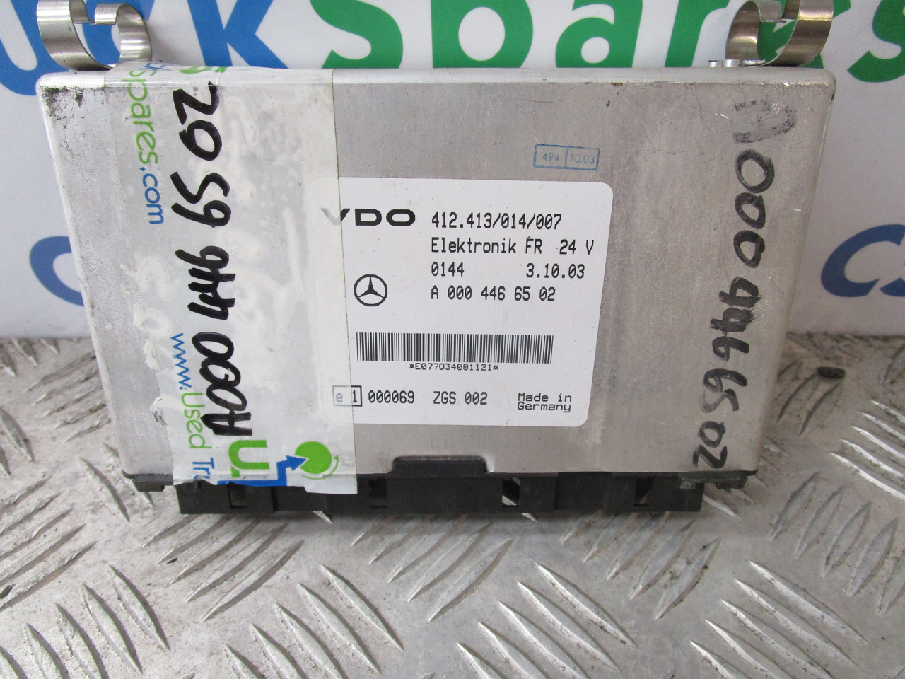 MERCEDES ATEGO FR ECU P/NO A0004466502 - ECU cho Xe tải: hình 1 MERCEDES ATEGO FR ECU P/NO A0004466502 - ECU cho Xe tải: hình 1