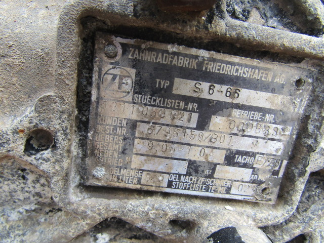 VOLVO FL6 ZF 56.66 6 SPEED MANUAL GEARBOX - Hộp số cho Xe tải: hình 4 VOLVO FL6 ZF 56.66 6 SPEED MANUAL GEARBOX - Hộp số cho Xe tải: hình 4