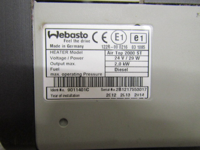 WEBASTO ST2000 AIR DROP NIGHT HEATER ALSO 2000S & LARGE CHOICE AVAILABLE - Cabin và nội thất cho Xe tải: hình 3 WEBASTO ST2000 AIR DROP NIGHT HEATER ALSO 2000S & LARGE CHOICE AVAILABLE - Cabin và nội thất cho Xe tải: hình 3