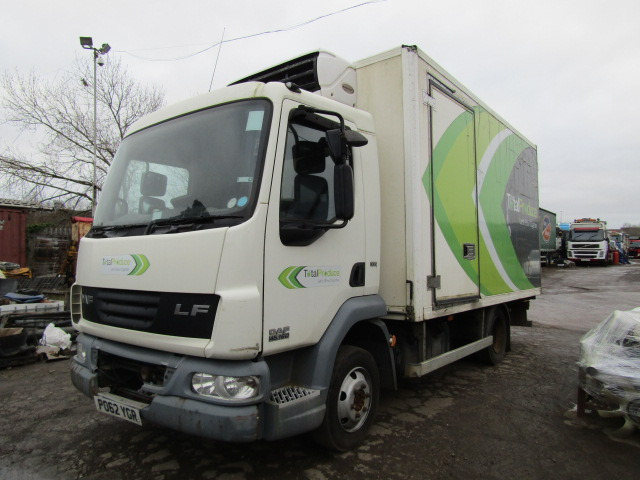 DAF LF 45 160 REFRIDGERATED TRUCK 2012 FOR BREAKING (CARRIER FRIDGE UNIT) - Xe tải: hình 3 DAF LF 45 160 REFRIDGERATED TRUCK 2012 FOR BREAKING (CARRIER FRIDGE UNIT) - Xe tải: hình 3