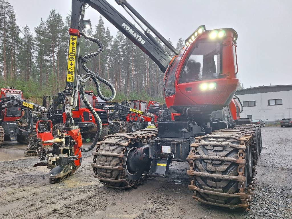 Komatsu 901 XC - Máy thu hoạch rừng: hình 2 Komatsu 901 XC - Máy thu hoạch rừng: hình 2