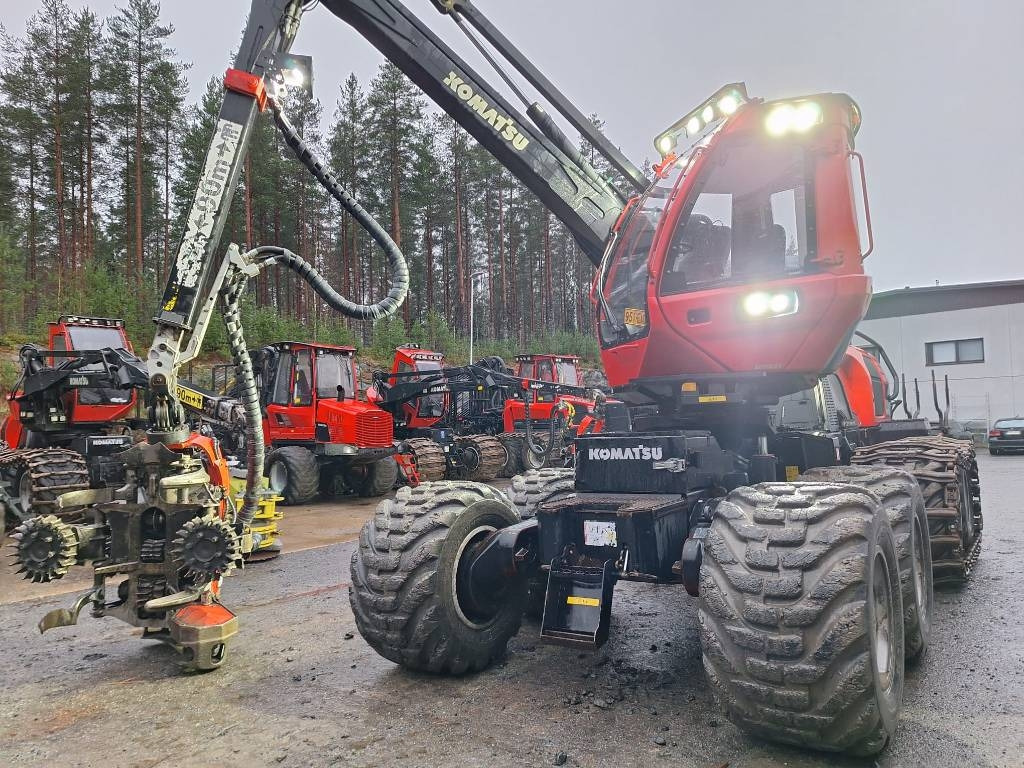 Komatsu 901 XC - Máy thu hoạch rừng: hình 2 Komatsu 901 XC - Máy thu hoạch rừng: hình 2