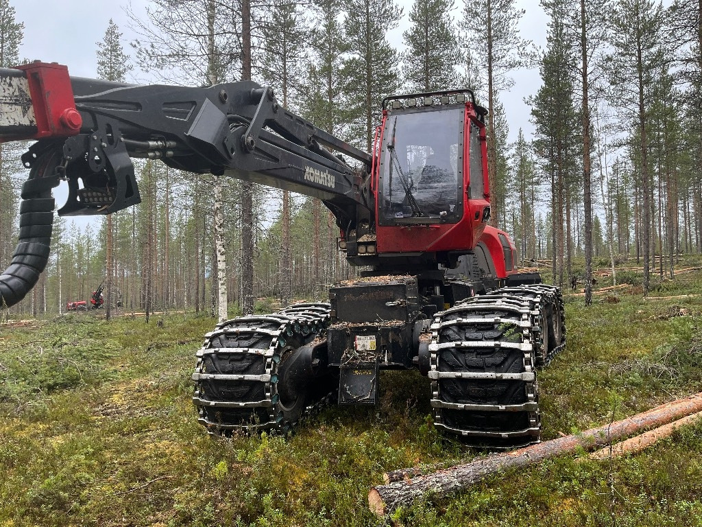 Komatsu 901 XC - Máy thu hoạch rừng: hình 3 Komatsu 901 XC - Máy thu hoạch rừng: hình 3